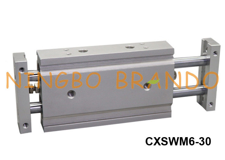 Tipo doppio CXSWM6-30 di Rod Air Cylinders Pneumatic SMC della guida