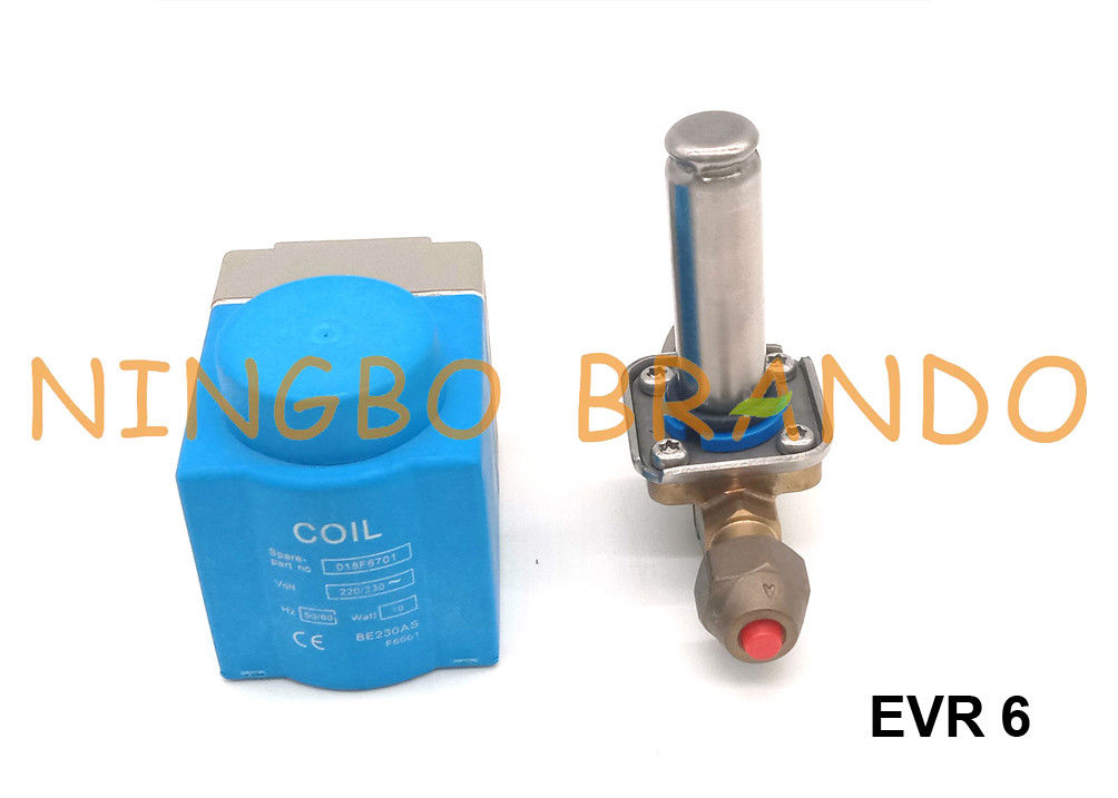 Tipo EVR di Danfoss di refrigerazione dell'elettrovalvola a solenoide 6 3/8&quot; 032L8072