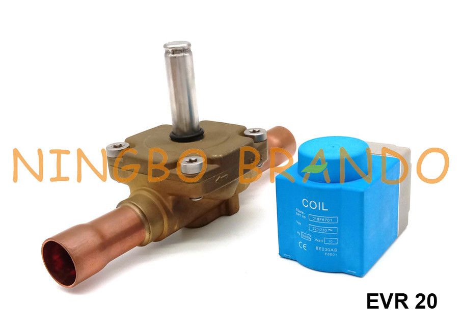 L'elettrovalvola a solenoide liquida per la refrigerazione Danfoss scrive EVR a macchina 20 il NC 7/8&quot; 032L1240