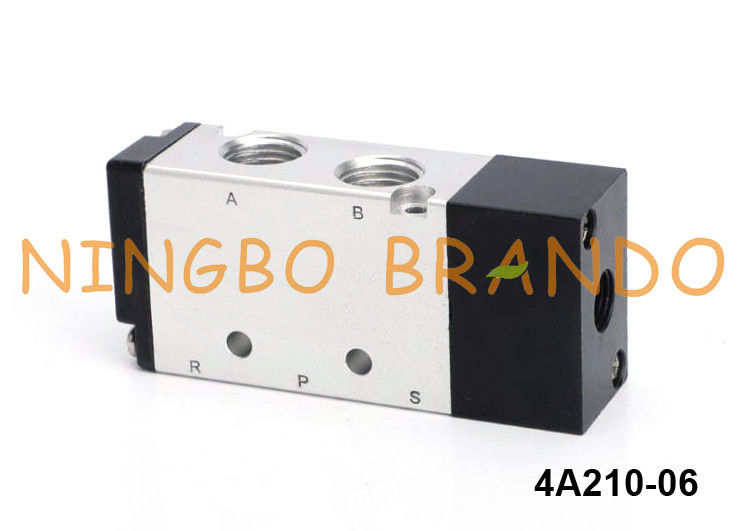 tipo 5/2 singolo pilota Valve Pneumatic di 4A210-06 Airtac dell'aria di modo