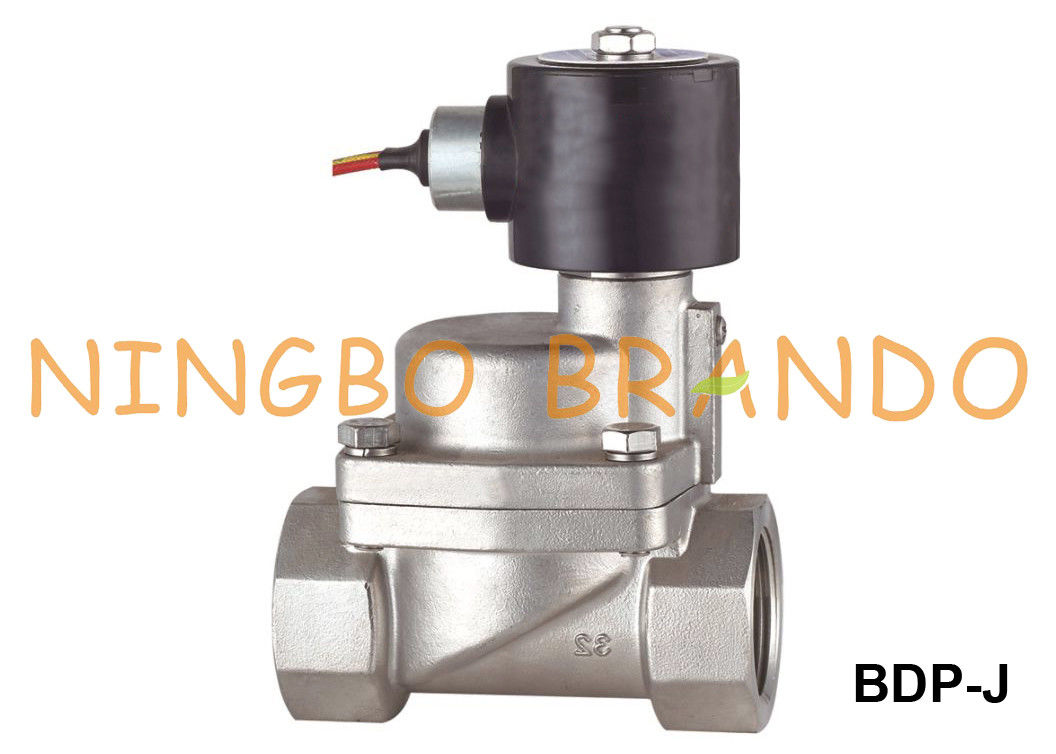 1 1/4&quot; 1 1/2» 2&quot; elettrovalvola a solenoide ad alta pressione di acciaio inossidabile 30 Antivari