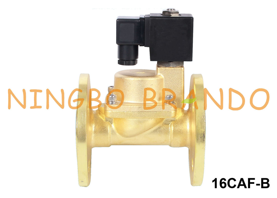 vapori d'ottone 1&quot; 1-1/4» 1-1/2» 2&quot; dell'elettrovalvola a solenoide di 24V 220V estremità della flangia