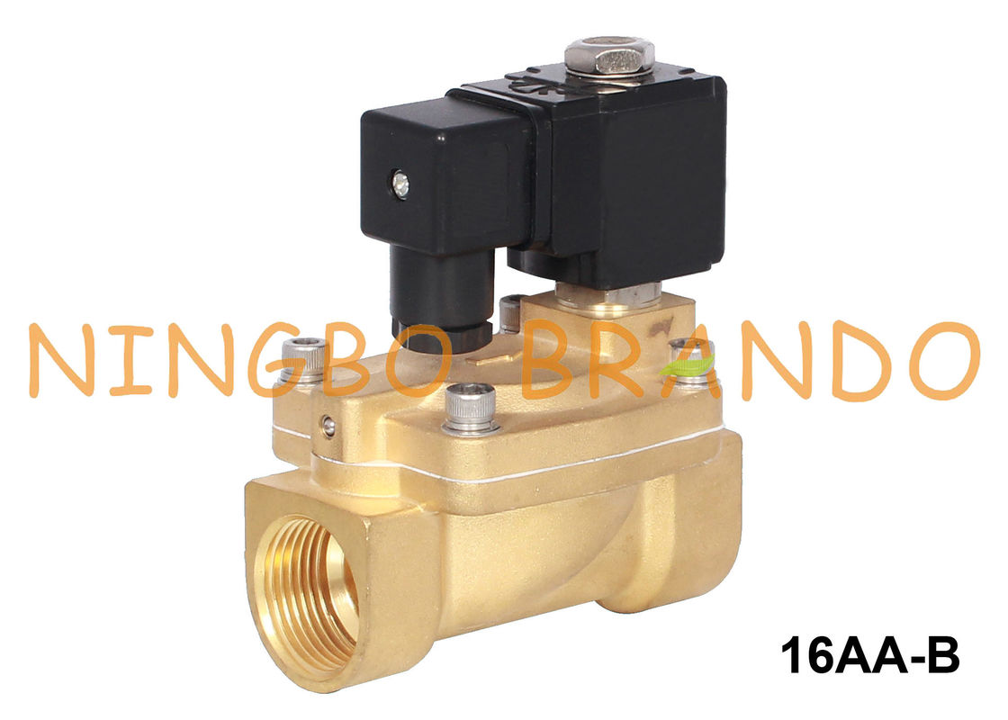 elettrovalvole a solenoide d'ottone del diaframma di 24V 220V PTFE 3/8&quot; 1/2» 3/4&quot; 1&quot;