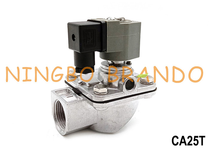 AC220V CA25T 1&quot; impulso Jet Valve Right Angle Type del collettore di polveri