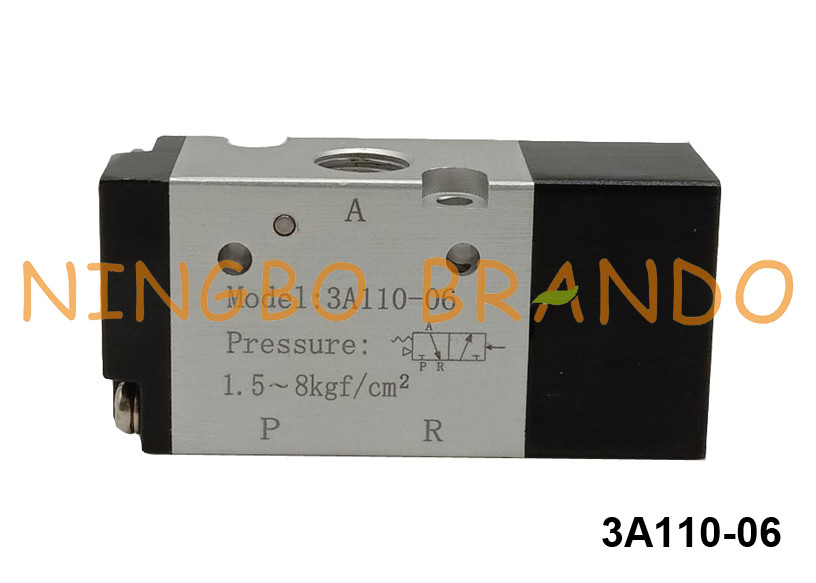 tipo pilota pneumatico Valve di 3A110-06 Airtac dell'aria 3/2 di modo