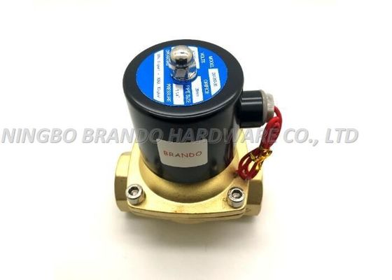 Direct Acting 2 Way 2 Position Solenoid Valve / Steam Solenoid Valve 2W35-35