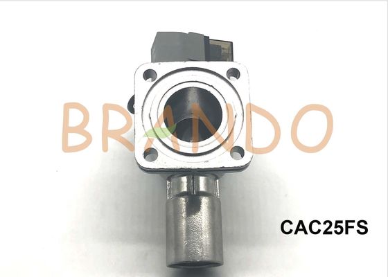 Right Angle 1" Inch Flange Pulse Solenoid Valve / Aluminum Dust Collector Valve