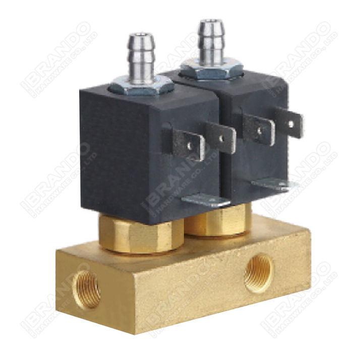 Elettrovalvola a solenoide d'ottone di modo della macchina 2 del caffè di Carimali 220V 230V 17