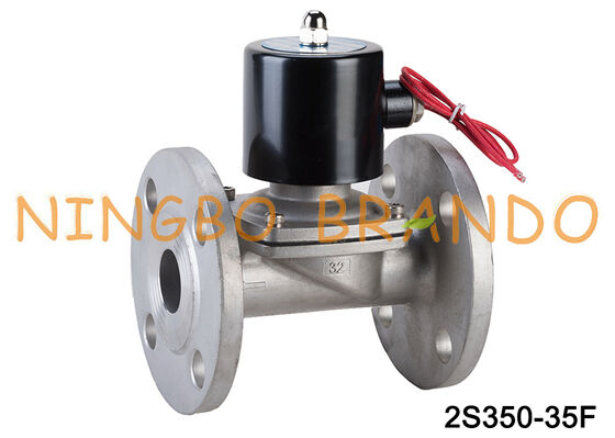 2S350-35 2/2 Way DN35 Valvola solenoide in acciaio inossidabile a flangia