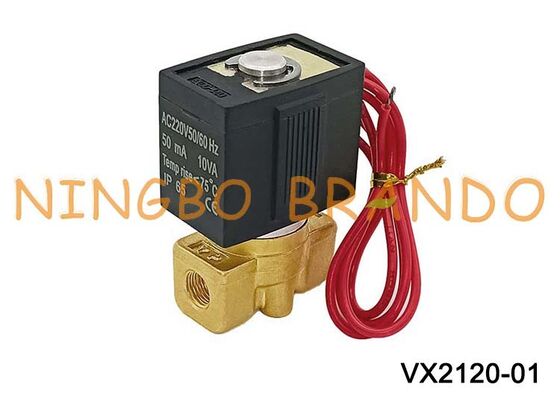 Elettrovalvola a solenoide a 2 vie ad azionamento diretto tipo VX2120-01 SMC 1/8" AC220V DC24V