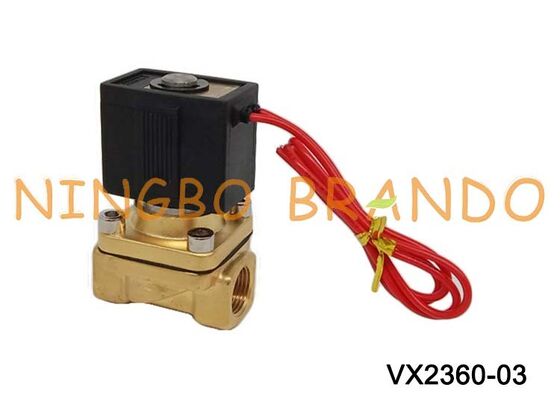 Elettrovalvola a solenoide in ottone tipo VX2360-03 3/8" SMC AC220V AC110V DC24V