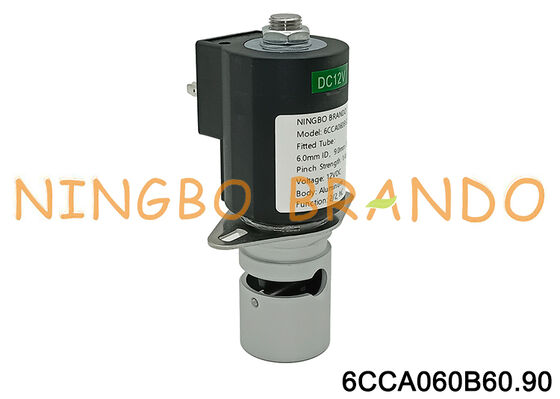 Valvola a manicotto a 2 vie Elettrovalvola a solenoide in alluminio normalmente chiusa 12V 24V 110V 220V