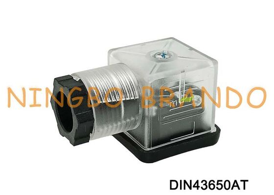 Connettore bobina elettrovalvola DIN43650A 18mm DIN 43650 trasparente tipo A