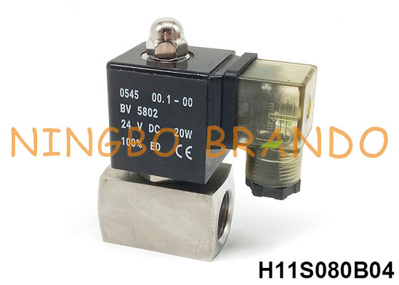 Valvola solenoide ad alta pressione 220V 110V 24V 12V 16 MPa