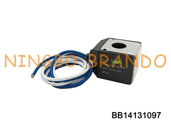 YB04 YB09 YB12 YB14 YB16 YE09 Bobina elettrovalvola tipo Parker 220 V CA 110 V CA 24 V CC