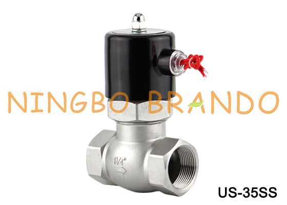 Elettrovalvola vapore US-35 2L-35 1-1/4" Elettrovalvola in acciaio inossidabile 24V 220V