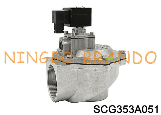 G2-1/2'' SCG353A051 Elettrovalvola a membrana ad angolo retto DC24V AC220V