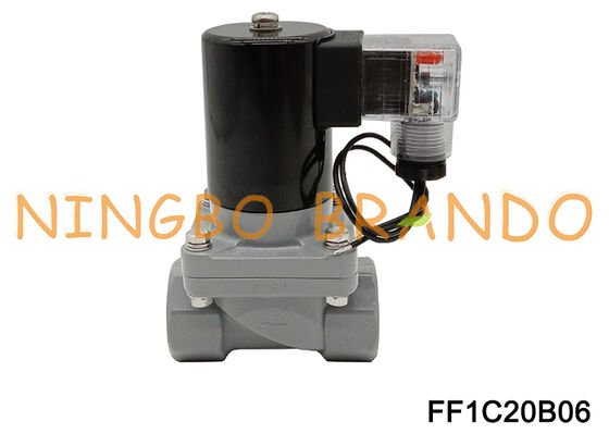 Elettrovalvola anticorrosiva CPVC da 3/4" per acidi e alcali Orifizio da 20 mm