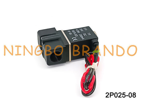 2P025 Elettrovalvola da 1/4'' Normalmente chiusa Elettrovalvola da 2,5 mm 24 V CC