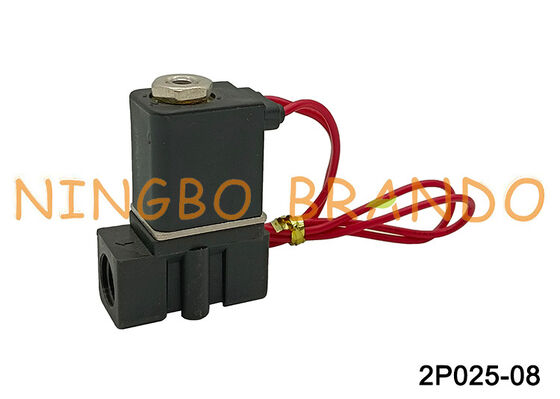 AC220V 2P025-08 1/4'' 2/2 Valvola solenoide pneumatica in plastica ad azione diretta