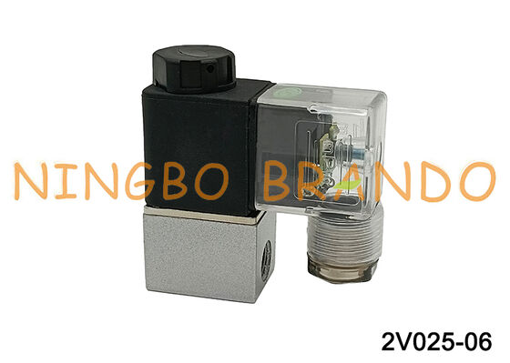 2V025-06 Elettrovalvola aria acqua olio normalmente chiusa 2V02506 DC12V