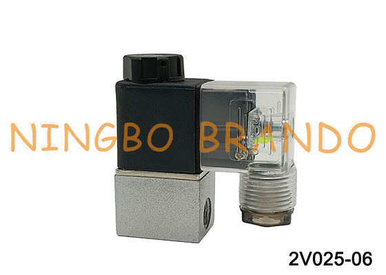 AirTAC Tipo 2V025-06 Elettrovalvola a 2/2 vie ad azione diretta 12V/24V/110V/220V