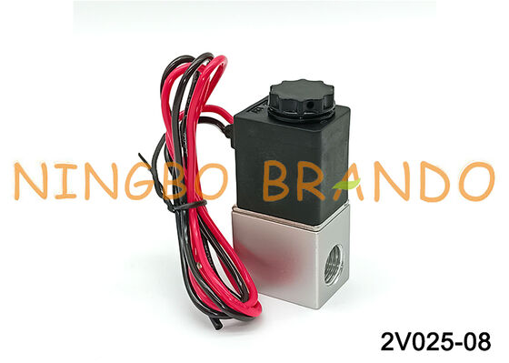 Elettrovalvola pneumatica elettrica 2V025-08 Cavi volanti 12V/24V/110V/220V
