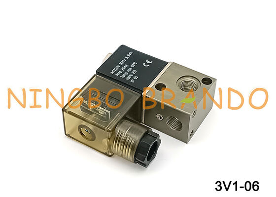 Elettrovalvola pneumatica elettrica 3V1-06 12VDC 24VDC 110VAC 220VAC