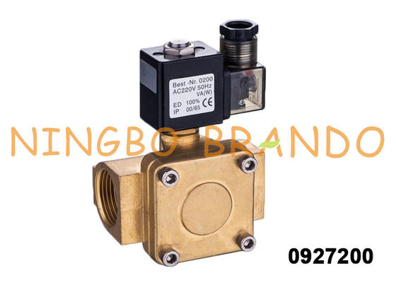 elettrovalvola a solenoide d'ottone normalmente chiusa del compressore d'aria 0927200 di 1/2»