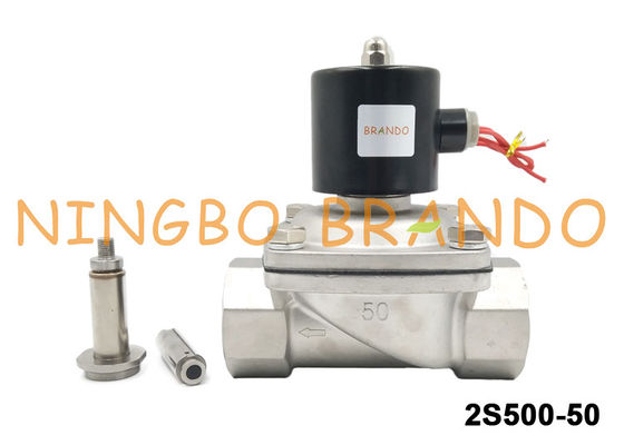 Tipo elettrovalvola a solenoide di UNI-D dell'acciaio inossidabile di SUW-50 G2» per il trattamento delle acque DC24V AC220V