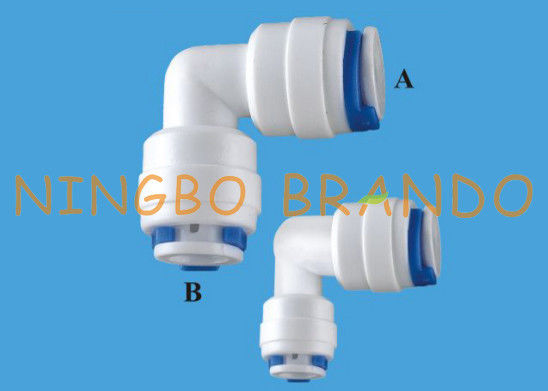 1/4" inserire del gomito collega i montaggi rapidi del RO per il filtro da acqua