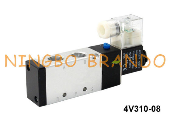Tipo modo pneumatico di 4V310-08-DC24V Airtac dell'elettrovalvola a solenoide dell'aria 5/2 24 volt
