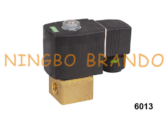 6013 un'elettrovalvola a solenoide d'ottone di NC di modo del BR2 di 1/8 FKM 1/8" CC 24V