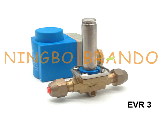 EVR 3 NC 032F8107 1/4" tipo elettrovalvola a solenoide di refrigerazione 220VAC di Danfoss